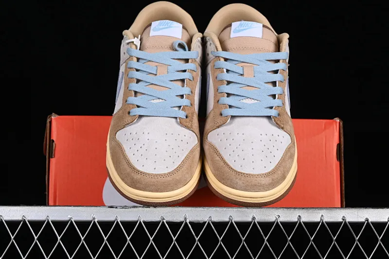 All Categories Nk SB Dunk Series Nk SB Dunk Low Low-top sneakers N version Nk Dunk Low "Sanddrift Blue" Old sand contrast style SB low-top sports and leisure sneakers HF0106-100
